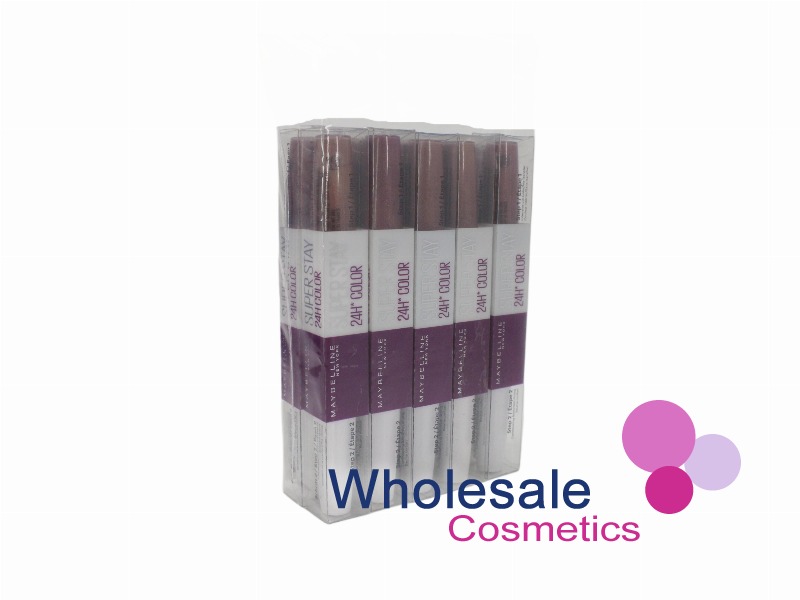 10 x Maybelline 24Hr Superstay Color Lipstick - 875 FROZEN ROSE